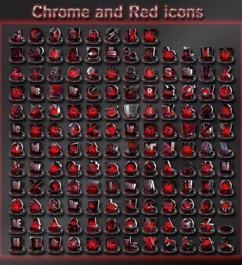 17 Red Icons For Windows 7 Images Windows Icons Red Windows Icons
