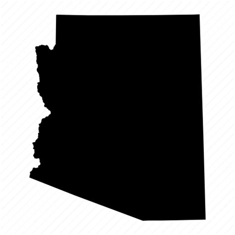 Arizona Map State Usa Icon Download On Iconfinder
