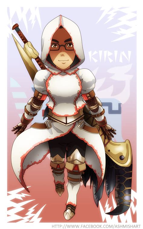 Kirin With Khezu Armor By Ashmish On Deviantart