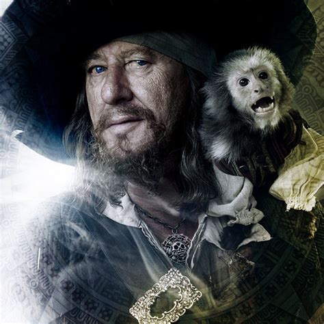 Geoffrey Rush As Captain Barbossa Hector Barbossa Pirates Of The