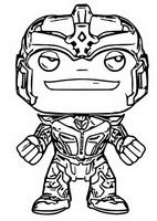 Coloring Pages Funko Pop Marvel - Morning Kids