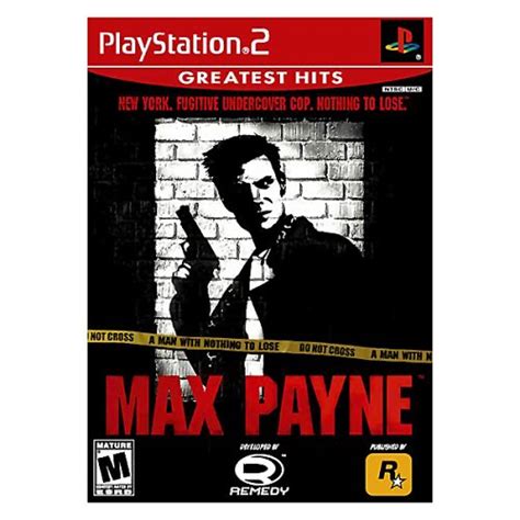 Max Payne Greatest Hits For Playstation 2 Video Games