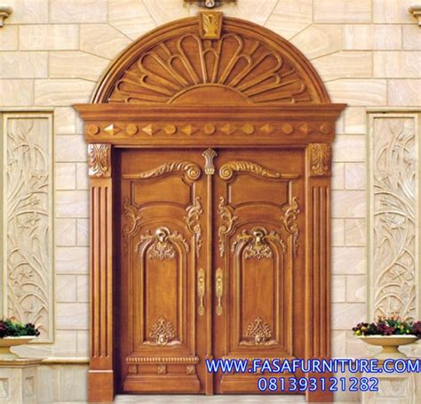 Pintu Kupu Tarung Jati Ukiran Jepara - Fasa Furniture ...