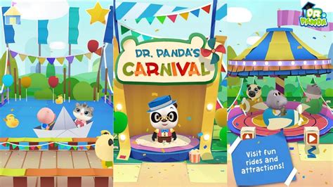 Dr Pandas Carnival Dr Panda Games For Kids And Toddlers Youtube