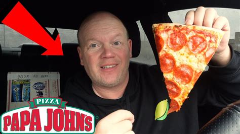 Papa Johns Shaq A Roni Pizza Reed Reviews Youtube