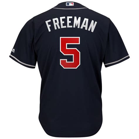 Freddie Freeman Atlanta Braves Majestic Big And Tall Alternate Cool