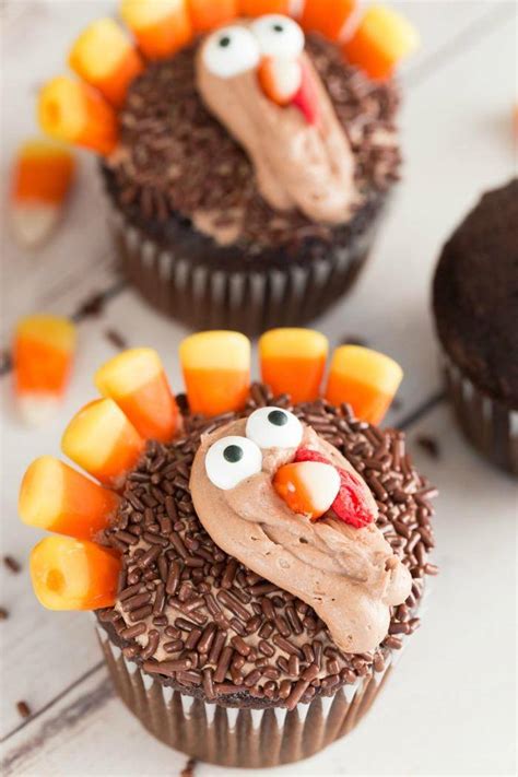 Easy Turkey Cupcakes Recipe