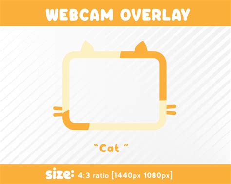 How To Add Cat Stream Overlay Pink Cloud Twitch Overlay Package