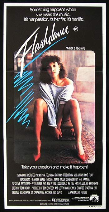 Flashdance 1983 Peliculas Epicas Afiche De Pelicula Posters Peliculas