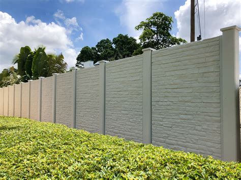 Concrete Fence Panels Zen Mistery