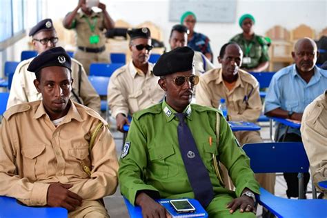 15 Somali Police Officers Complete Training On Ied Detecting In Mogadishu