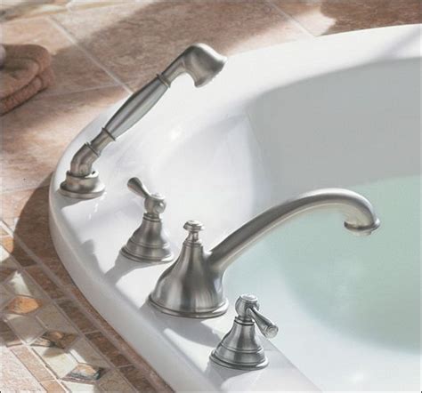 You may see the water dripping out the spout, even when the although much less likely than a leaking faucet or drain, it's possible to get cracks in the bathtub material itself. Moen Bathtub Faucet Leaking | Bathtub, Faucet