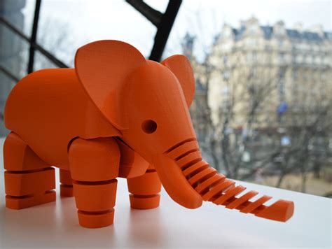 Thingiverse is a universe of things. Modelo 3D - Elefante por LeFabShop - Thingiverse | SKULP3D