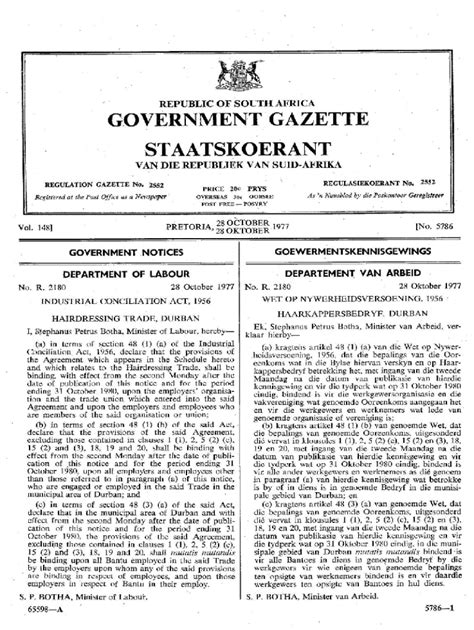 Fillable Online Republic Of South Africa Government Gazette Staatskoerant Fax Email Print