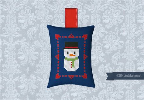 Grab your free patterns and happy stitching! FREE - Christmas Ornament - Digital Cross Stitch Pattern