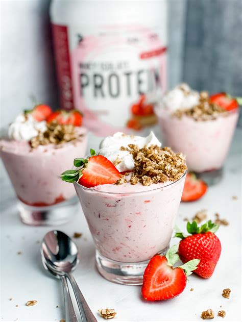 Strawberry Protein Fool Real Healthy Recipes
