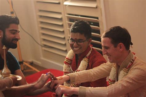 This Gay Couple Beautifully Announced Their Love With A Traditional South Indian Ceremony
