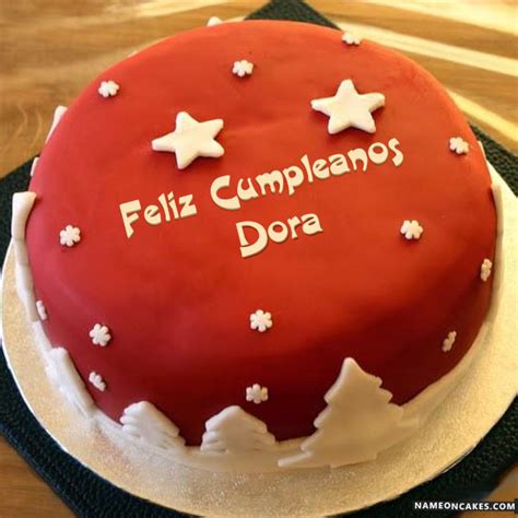 Feliz Cumpleaños Dora Imágenes De Pastel