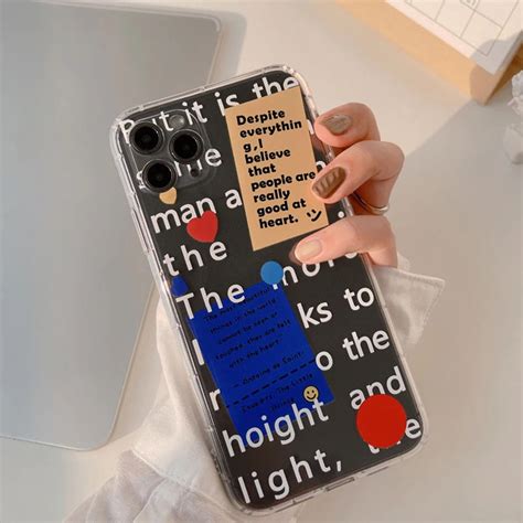 Clear Letters Iphone Case Finishifystore