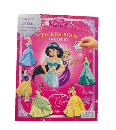 Disney Princess Sticker Book Treasury Activities Posters Over 500
