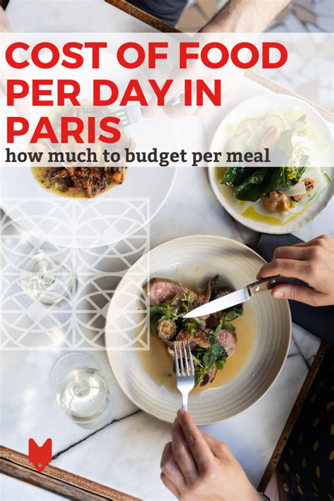 A tradesmen hourly rate usually includes just the cost of labour per hour. Cost of Food in Paris per Day: Your Budget for Baguettes ...