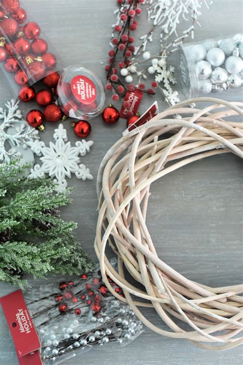 How To Make A Christmas Wreath Crazy Little Projects