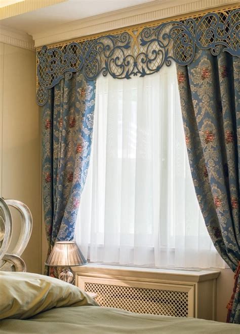 Curtain Style Canopies Lambrequin Canopy Valance Panel Openwork