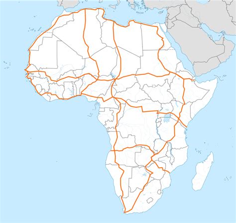 Trans African Highway Network Wegenwiki