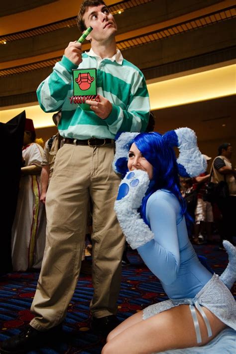 Dragoncon Blues Clues Cosplay Photo Couples Costumes Blues