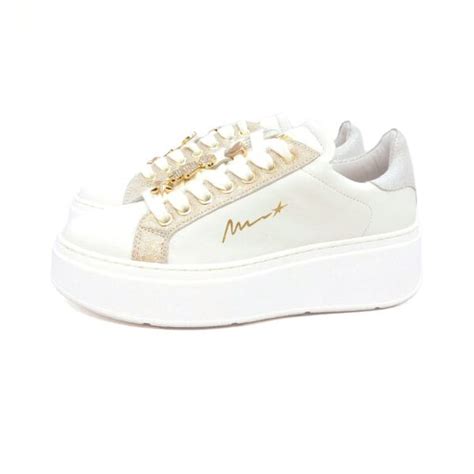 Meline Sneaker Bianca Accessori Figure Marcello Perugini Calzature