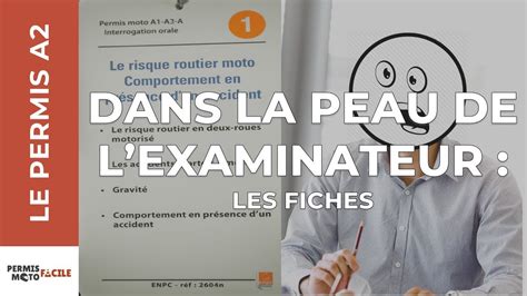 Réussir Les Fiches Du Permis Moto Monsieur Lexaminateur Ep5 Youtube