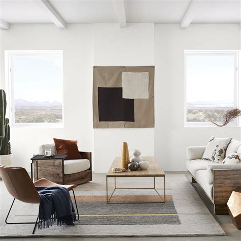 Pin By Madison Modern Home On Whats New At West Elm Living Room