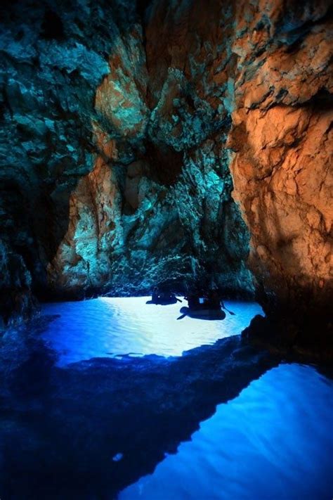 Modra Špilja Biševo Blue Cave Croatia Cave Photography Outdoor