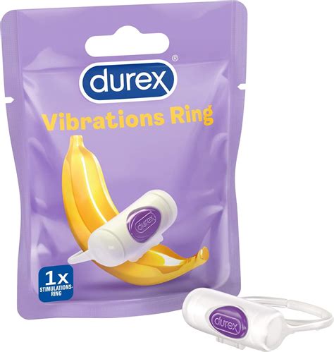Durex Vibrations Ring Angenehm Weicher Penisvibratorring Zur Stimulation Im Intimbereich 1