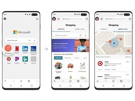 Microsoft Edge On Mobile Receives New Shopping Feature Winbuzzer