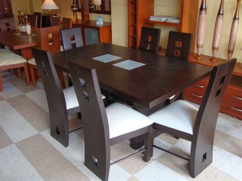 Juego comedor guatambu wengue negro. Mesa Modelo 04 | Juegos de Comedor en 2019 | Comedores ...