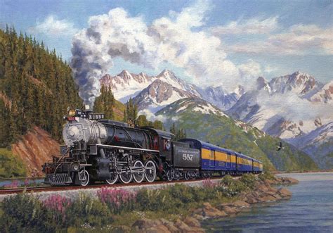 “this Painting Makes Me Want To Ride That Train” Heritagerail Alliance