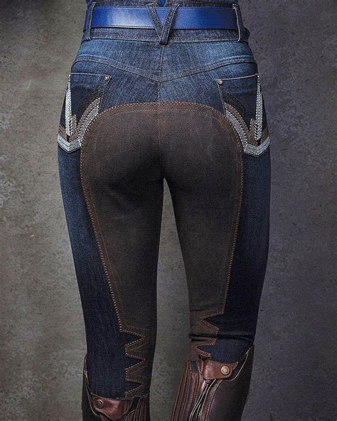Love These New High Waisted Full Suede Seat Denim Breeches Not Only