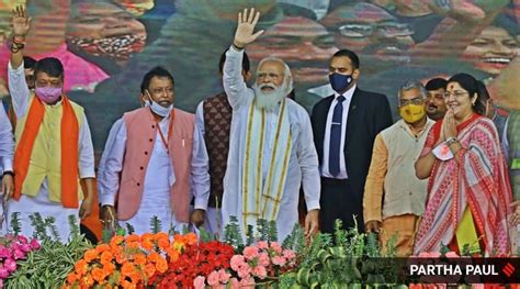 Pm Modi Raises Bengal Poll Pitch Accuses Tmc Govt Of ‘appeasement