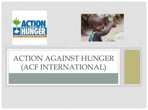 Action Against Hunger Acf International