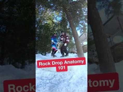 Rock Drop Anatomy Backyard Crashed Ice Track Shorts Youtube