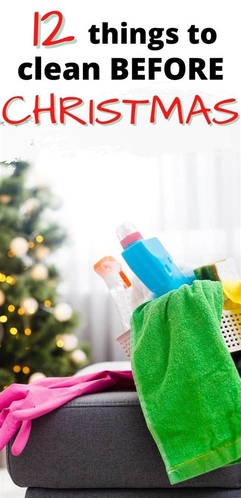 The 12 Holiday Cleaning Tasks You Need To Know The Maximizing Momma