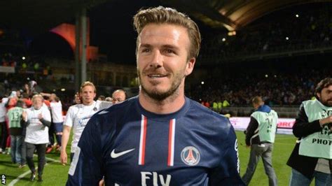 David Beckham Paris St Germain Want Midfielder To Stay Bbc Sport