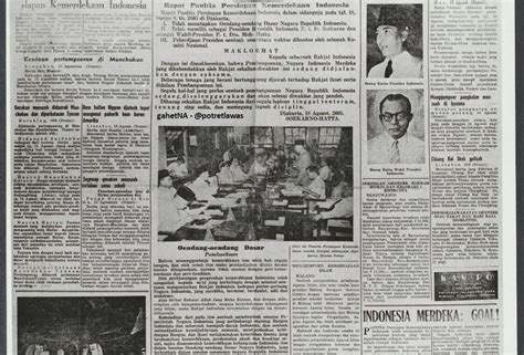 Surat Kabar Yang Pertama Kali Menyiarkan Berita Proklamasi Kumpulan