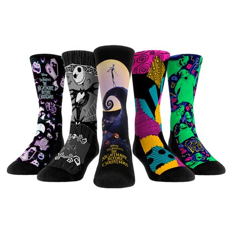 The Nightmare Before Christmas Socks 5 Pack Disney Collection