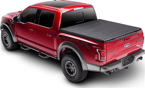 Rugged Liner Premium Soft Folding Tonneau Cover For 07 16 Toyota Tundra