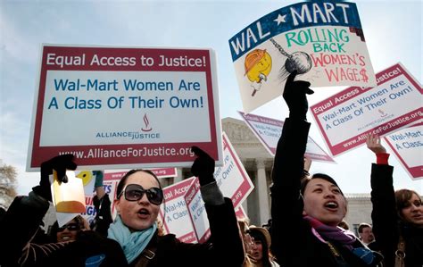 Supreme Court Blocks Bias Suit Against Wal Mart The New York Times