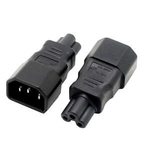 Pcs Pin Plug Convertor Iec C To C Female Power Industrial Plug Adapter Ebay