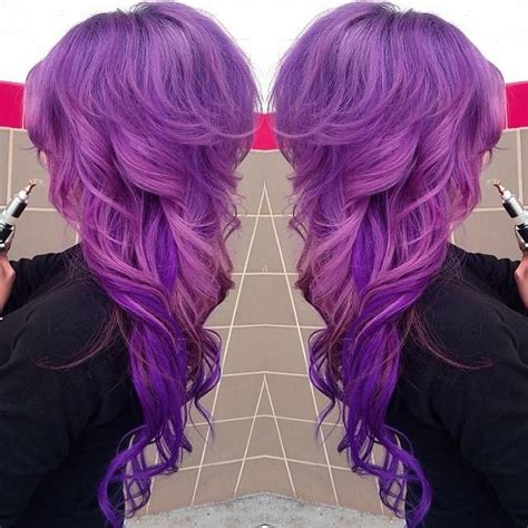 Purple Alternative Hair Hair Styles Scene Hair