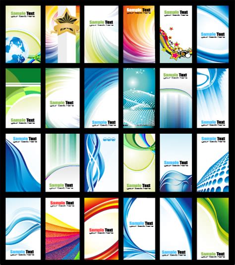 Ai (adobe illustrator) eps (encapsulated postscript). Dynamic card template (3691) Free EPS Download / 4 Vector